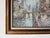 Brown Vintage Marie Charlot Parisian Street Scene Oil on Canvas Painting – Framed For Sale - Image 8 of 11