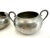 Metal Antique Hand Hammered Pewter Coffee Service, Cream, Sugar and Tray Set- 4 Pieces For Sale - Image 7 of 12