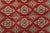 Red Bokhara Jaldar Rug 3′ X 5’3” Red Wool Tribal Hand-Knotted Oriental Carpet For Sale - Image 8 of 12