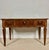 1920s French Louis XVI Style Walnut Writing Desk with Leather Top, Early 20th Century For Sale - Image 5 of 8