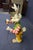 1950s Hand-Painted Folk Art Rabbit Figure With Carrot For Sale - Image 9 of 13