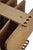 20th Century MCM Handcrafted Blonde Wood Magazine Tree For Sale - Image 17 of 18