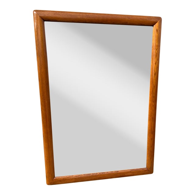 1960’s Solid Wood Floor Length Mirror Chairish