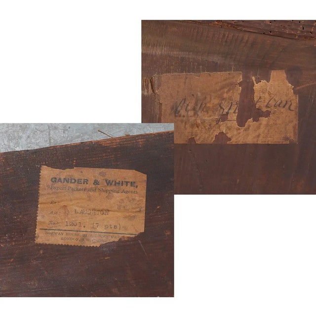 18th Century George III Mahogany Breakfront Bookcase For Sale - Image 9 of 10
