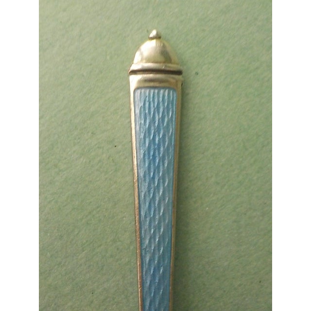 The mark on the handle—"crown" over "W" over a lion passant, plus "STERLING"—is a classic hallmark for the Watson Company....