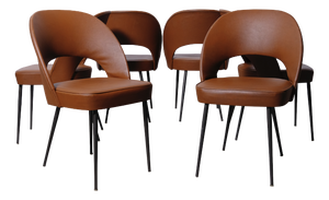 Italian Modern Armchairs, 1960s, Set of 6