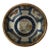 Antique Colored Imari Bowl With Gold Edge and Detailed Painting - Horse in Center For Sale