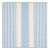 Sample - Schumacher Summerville Linen Stripe Fabric in Sky For Sale
