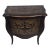 Vintage French Provincial Painted Bombé Chest / Nightstand For Sale
