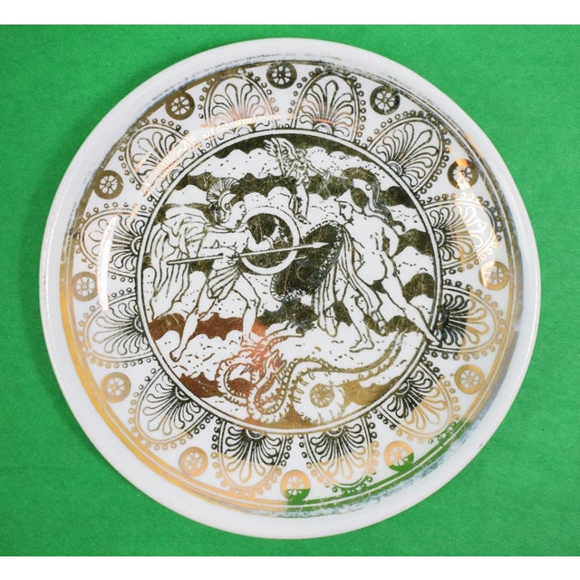 Stacking Set X 8 Fornasetti Mitologia Boxed Coasters For Sale - Image 11 of 11