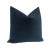 Contemporary 20" Prussian Designer Velvet Pillows - A Pair For Sale - Image 3 of 4