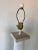 Hollywood Regency 1980s Vintage Faux Pencil Reed Plaster Floor Lamps With Coral Stone Base – Pair For Sale - Image 3 of 12
