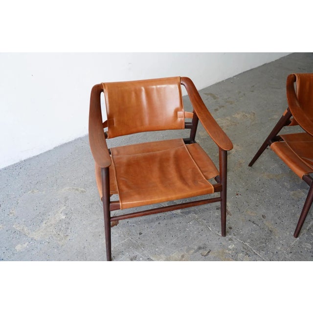 Adolf Relling and Rolf Rastad 1950s Pair of “Bambi” Danish Modern Attributed Rolf Rastad & Adolf Relling Lounge Chairs For Sale - Image 4 of 10