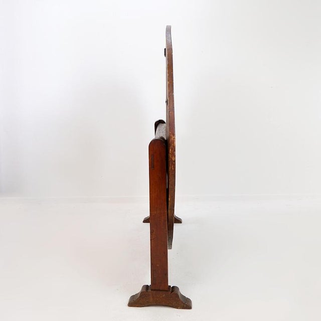 Foldable Winemaker's Table in Oak For Sale - Image 4 of 15