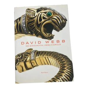 David Webb the Quintessential American Jeweler Hardcover Book by Ruth Peltason