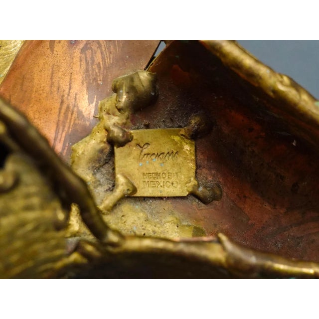 Brass Luciano Bustamante Mexico Signed Brass Conch Nautical Sea Shell Sculpture For Sale - Image 8 of 8