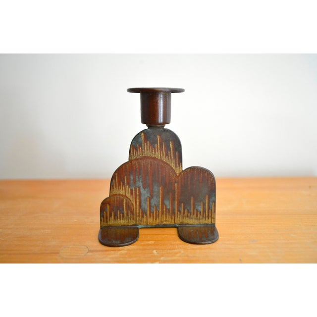 Small Ikroa Candlestick from Wmf, 1930s For Sale - Image 3 of 6