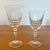 Art Deco Vintage French Crystal Glasses From Cristal d'Arques Villeneuve Pattern- Set of 16 For Sale - Image 3 of 8