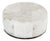 Pasargad Home Safari Cowhide Ottoman With Steel Base For Sale