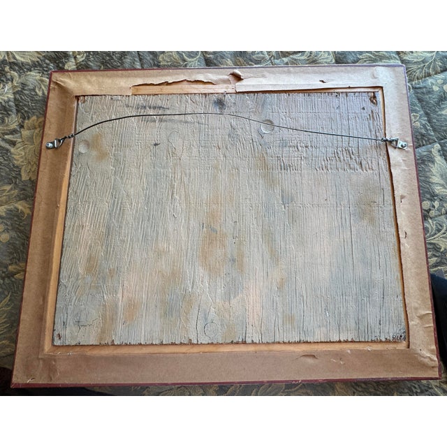 A vivid and accomplished oil-on-panel landscape signed "Hofmeister" and dated circa 1947 or 1948. The artist remains...