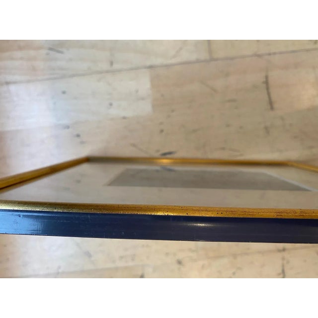 2000 - 2009 Gilbert Pauli, Blue and Grey Abstract Composition No.2, Oil on Canvas, 2005 For Sale - Image 5 of 8