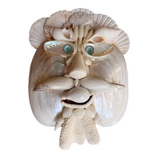 All Seasons Accessories Shell Mask Wall Accent For Sale