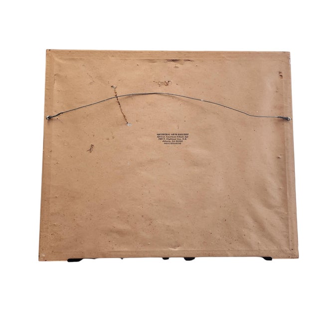 American John Sumner (American B. 1941-) Hand Colored Photo - Georgia 1988 Signed For Sale - Image 3 of 4