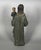 French Artist, The Virgin and Child, 18th Century, Polychrome Carved Wood For Sale - Image 4 of 8