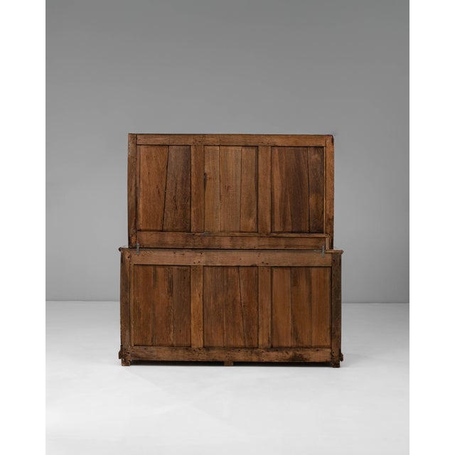 1890s French Provincial Oak Vitrine For Sale - Image 14 of 18