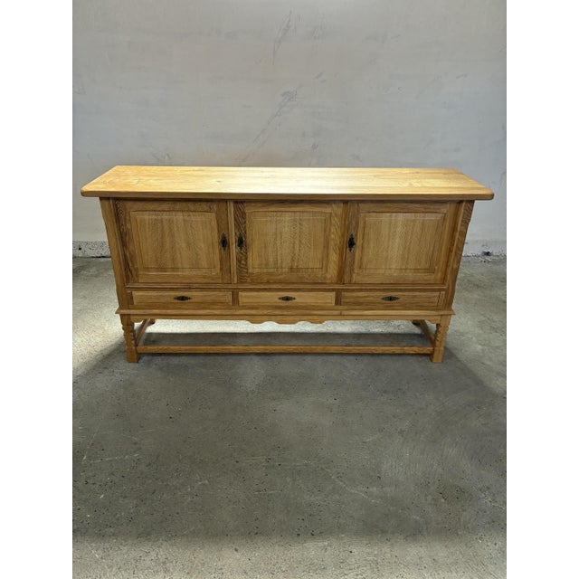 1970s Oak Sideboard in style of Henning Kjærnulf, 1970s For Sale - Image 5 of 18
