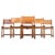 Dining Chairs in Cognac Leather and Oak attributed to Kurt Østervig for Sibast, Denmark, 1960s, Set of 6 For Sale - Image 3 of 8