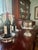 This is a handsome vintage silver-plated champagne cooler featuring a classic trophy silhouette with elegant cast scroll...