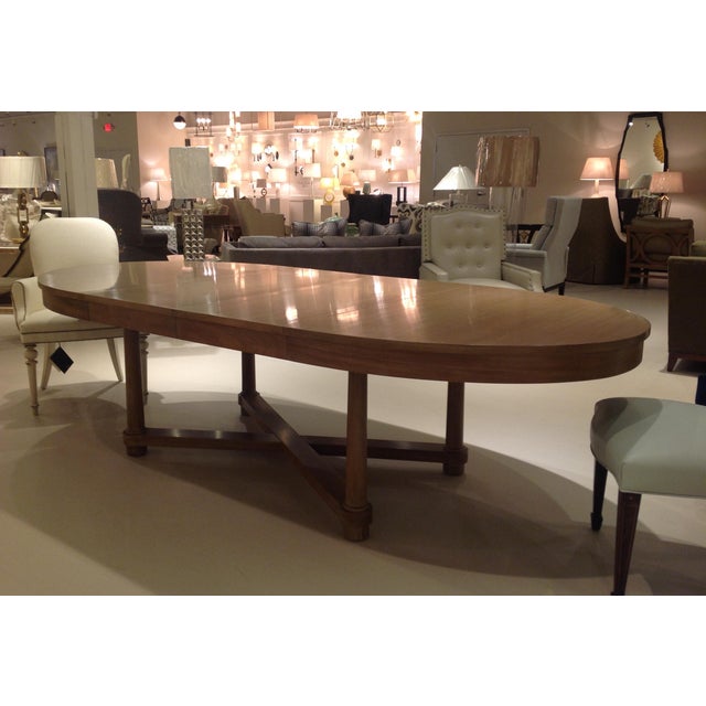 Barbara Barry for Baker Oval Dining Table Chairish