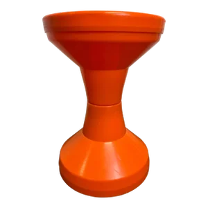 Mid Century Danish Plastic Diabolo Stool