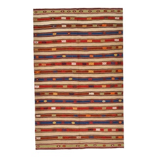 Vintage Turkish Kilim Rug For Sale