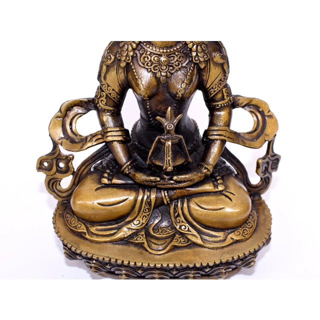 Tibetan Amitayus Buddha For Sale - Image 11 of 13