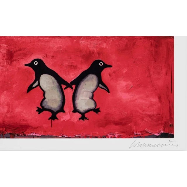 Harland Miller Love Saves the Day Poster with Signature, 2025 Dimension: 31.5 × 23.6 in | 80 × 60 cm Accompanied by a...