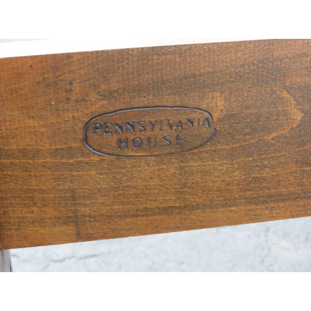 Late 20th Century Pennsylvania House Cherry Full Size Poster Bed 6415 For Sale - Image 5 of 18