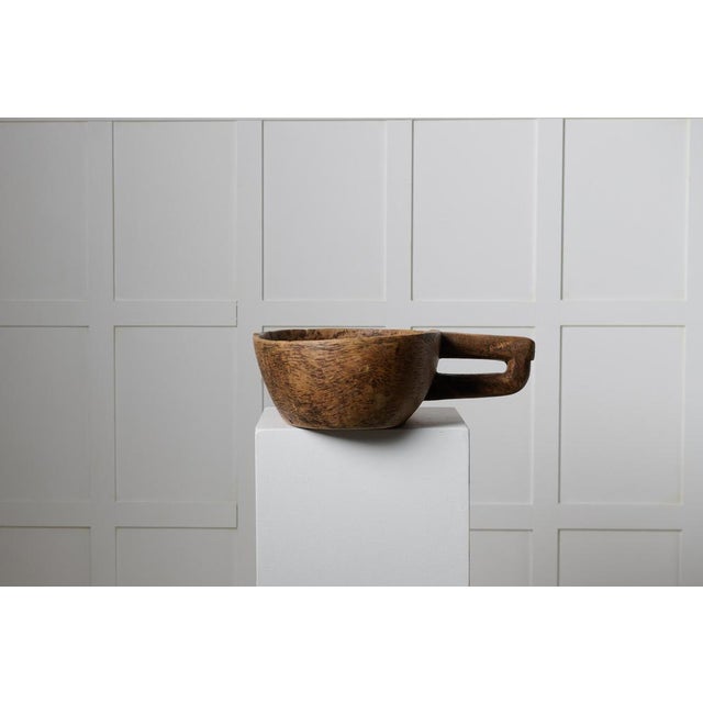 Antique Swedish Wooden Bowl in Birch Root For Sale - Image 3 of 10