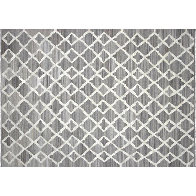 Contemporary Afghan Maimana Kilim Rug For Sale