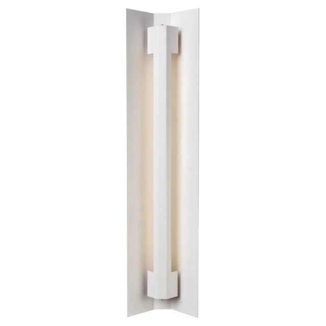 Small Misalliance Ral Pure White Wall Light by Lexavala For Sale
