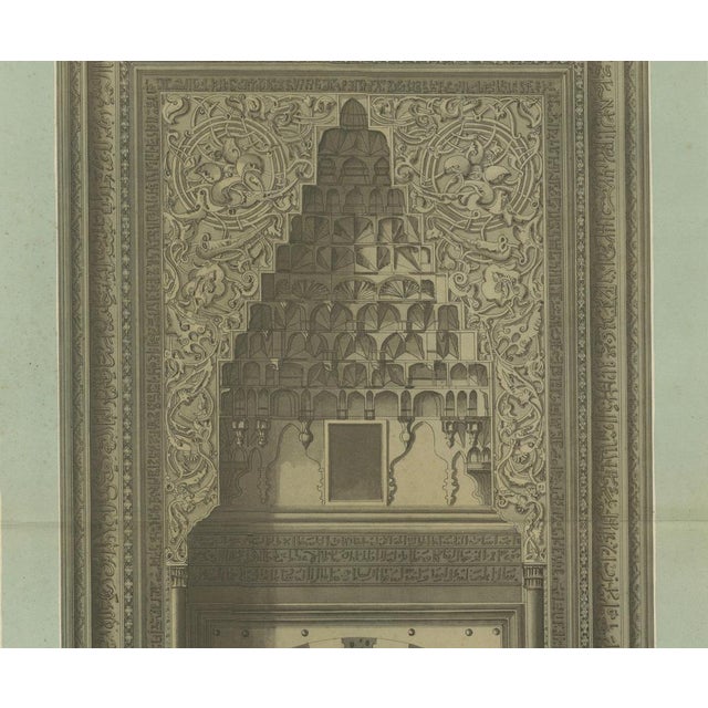 Alexandre M. Raymond, Green Mosque Portal of Bursa, 1924, Paper For Sale - Image 6 of 9