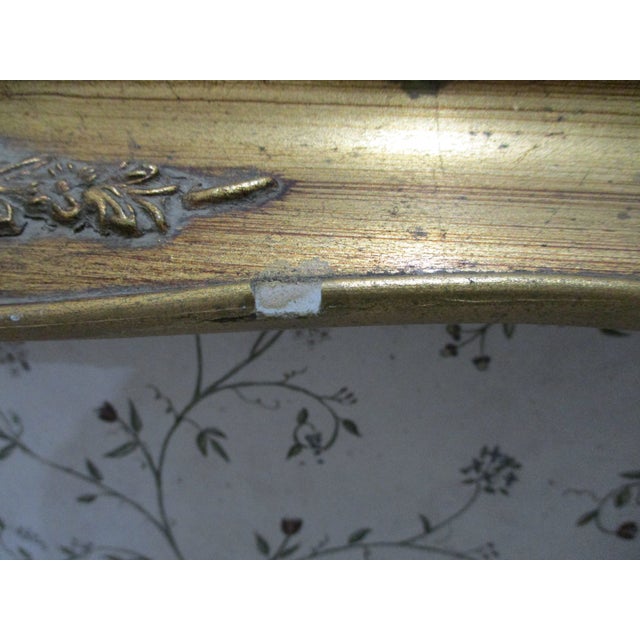 Beautiful Vintage Cherub, Putti, Angel Oil Painting on Canvas Sign LeBrun Fancy Frame For Sale - Image 10 of 15