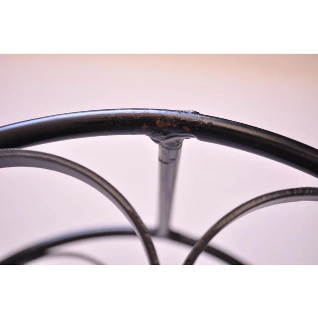 Arthur Umanoff Wrought Iron Seventeen-Bottle Wine Holder For Sale - Image 11 of 13