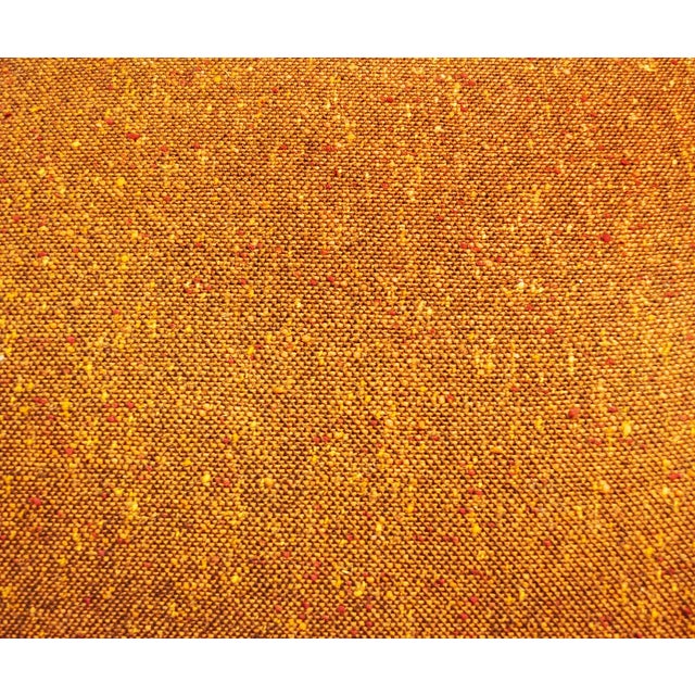 1950s Vintage Italian Orange Sofa, 1950s For Sale - Image 5 of 6