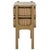 Camel Rozalyn 2 Drawer Accent Table in Desert Brown For Sale - Image 8 of 9