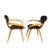 Wood Norman Cherner for Plycraft Pretzle Arm Chairs - Pair For Sale - Image 7 of 10