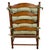 Late 20th Century Custom-Made Country French Ladderback Armchair and Ottoman Set by Calico Corners For Sale - Image 10 of 18