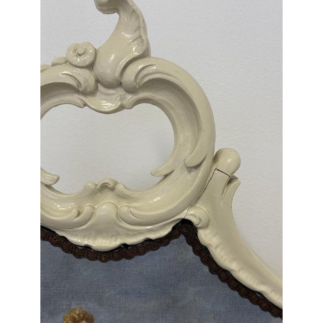 Antique Three-Panel Folding Screen, 1880s For Sale - Image 12 of 14