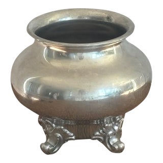Pewter Reed and Barton Footed Bowl in Regent Pattern For Sale